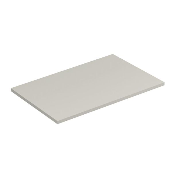 Kludi ICOS Deckplatte 80x50cm für Waschtischunterschrank, light dove matt 50T80O2 