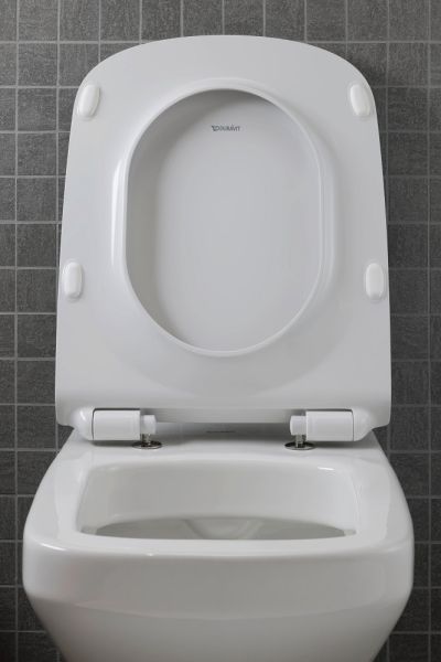Duravit DuraStyle Stand-WC Tiefspüler, WonderGliss, weiß