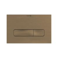 Kludi UNIFIX Betätigungsplatte für 2-Mengen-Spülung, brushed bronze 30PP01N1
