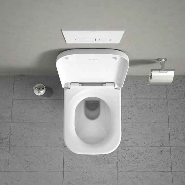Duravit Happy D.2 WC-Sitz ohne Absenkautomatik, abnehmbar, weiß