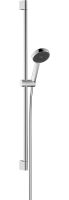 hansgrohe Activera S Duschset 95 1 Strahlart wassersparend mit Duschstange 90cm chrom 28042000