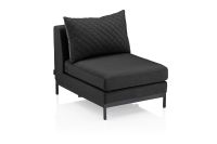 Vorschau: KETTLER EGO MODULAR Sofa-Lounge-Set 4-teilig, 2,6x1,9m, Sunbrella®, anthrazit/ sooty