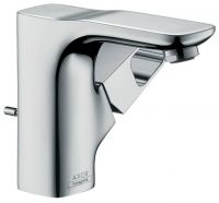 Axor Urquiola Einhebel-Waschtischmischer 110, mit Zugstangen-Ablaufgarnitur, für Handwaschbecken