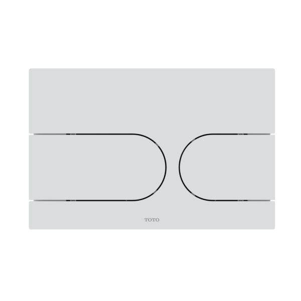TOTO Betätigungsplatte mit automatischer Spülung weiß matt MB175M#W