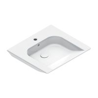 Catalano Comfort Waschtisch 60x55cm, weiß CataGlaze+ 0920600001