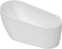 Vorschau: Duravit DuraFaro freistehende ovale Badewanne 170x75cm 700567, weiß