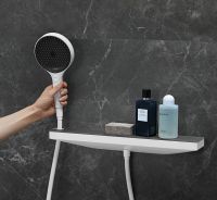 Vorschau: hansgrohe RainSelect/Rainfinity Duschsystem Unterputz Komplettset, weiß matt