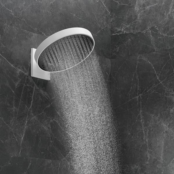 hansgrohe RainSelect/Rainfinity Duschsystem Unterputz Komplettset, weiß matt