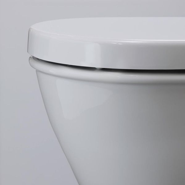 Duravit WC-Sitz mit Absenkautomatik, abnehmbar, weiß 0069890000
