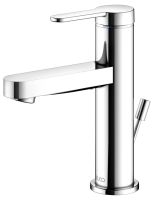 Keuco IXMO Flat Einhebel-Waschtischmischer 100 mit Zugstange, chrom 59502013000 Keuco IXMO Flat Einhebel-Waschtischmischer 100 mit Zugstange, chrom 59502013000