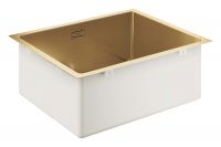 Vorschau: Grohe K700U Küchenspüle aus Edelstahl 55x45cm, cool sunrise gebürstet 31574GN1