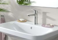 Hansgrohe Logis Einhebel-Waschtischarmatur 110 Fine mit Zugstangen-Ablaufgarnitur, chrom 712510000_2