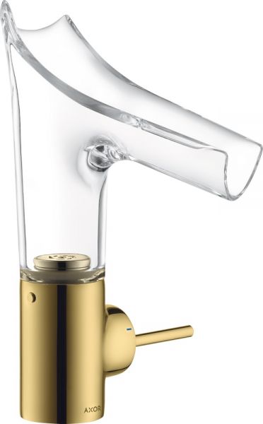 Axor Starck V Einhebel-Waschtischmischer 140 polished gold optic 12112990