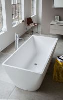 Vorschau: Duravit DuraSquare freistehende Badewanne rechteckig 185x85cm Mineralguss weiß 700430000000000