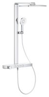 Vorschau: Grohe Rainshower Aqua Pure Duschsystem 15 l/min mit Thermostat, eckig