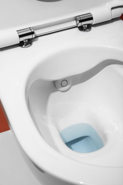 Laufen Cleanet Navia Dusch-WC rimless, wandhängend, Tiefspüler, inkl. WC-Sitz mit Deckel 82060.1