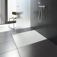 Duravit Stonetto Duschwanne quadratisch 90x90cm, Mineralguss, weiß matt 720146380000000