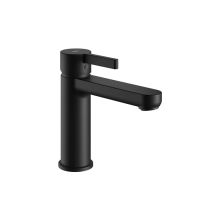 KWC FIT Waschtischarmatur mit Push-Open Ablaufgarnitur, schwarz matt 3600008630