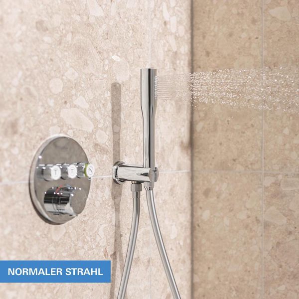 Grohe Precision SmartControl Duschsystem, rund, mit Thermostat, chrom