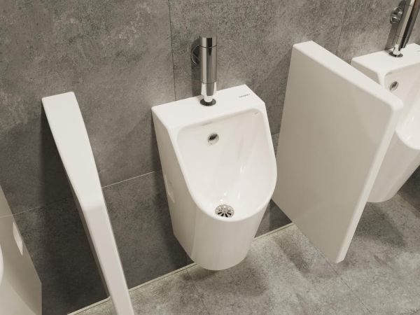 Hansgrohe EluPura Original Q Urinaltrennwand, weiß 60173450