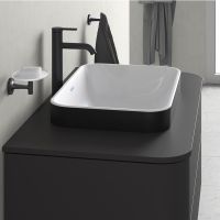 Vorschau: Duravit Happy D.2 Plus Aufsatzbecken 60x40cm weiss/anthrazit