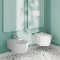 Vorschau: Villeroy&Boch Skyla Wand-Bidet 37x53cm, weiß matt mit CeramicPlus 448200RW