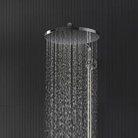 Vorschau: Grohe Vitalio Joy+ SmartControl System 280 Mono Duschsystem Kopfbrause mit Rain-Stahlart