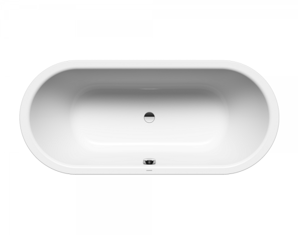 Kaldewei Meisterstück Classic Duo Oval freistehende Badewanne 170x75cm, weiß Mod.1113