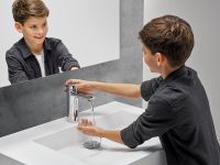 Vorschau: WimTec SMART TH HyPlus secure berührungslose Waschtischarmatur 230V Netzbetrieb, chrom