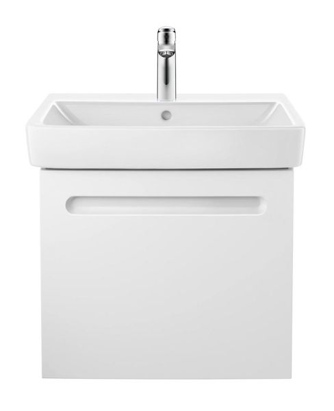 Duravit No.1 Einhebel-Waschtischmischer S Minus-Flow ohne Zugstangen-Ablaufgarnitur, chrom