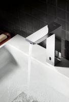 Grohe Eurocube E Infrarot-Elektronik für Waschtisch mit Mischung, Netzbetrieb, chrom