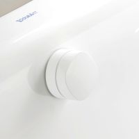 Vorschau: Duravit Ab- und Überlaufgarnitur quadroval #791206 mit Wanneneinlauf, chrom