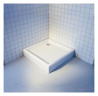 Vorschau: Duravit Starck Slimline Duschwanne 80x80cm quadratisch, weiß
