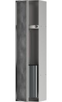 Vorschau: hansgrohe XtraStoris Rock Einbau Toilettenbürstenhalter, befliesbare Tür und Innenablage