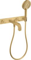 brushed gold-optic
