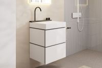 Vorschau: hansgrohe Xilesa E Unterschrank 58x47cm für Waschtisch, 2 Schubkästen mit Push-Open