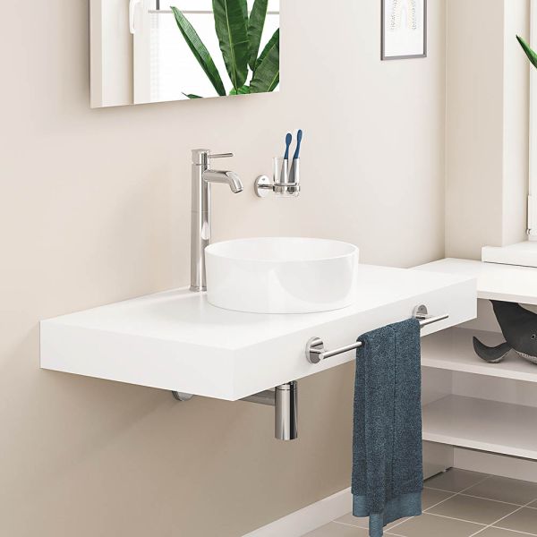 Grohe Start Classic Einhebelmischer XL-Size für Waschschüsseln mit Push-Open, chrom