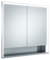 Keuco Royal Lumos Spiegelschrank DALI-steuerbar für Wandeinbau, 2 kurze Türen, 70x73cm 14317171303