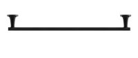 Vorschau: Duravit Starck T Badetuchhalter wandhängend, 60cm, schwarz matt 0099424600