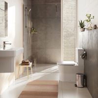 Vorschau: hansgrohe EluPura Original S Stand WC Set, Spülkasten, WC-Sitz, Abgang waagerecht/senkrecht, weiß 60346450