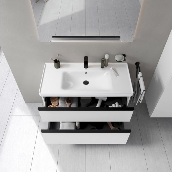 Duravit D-Neo Möbelset 100cm Waschtisch mit Unterschrank