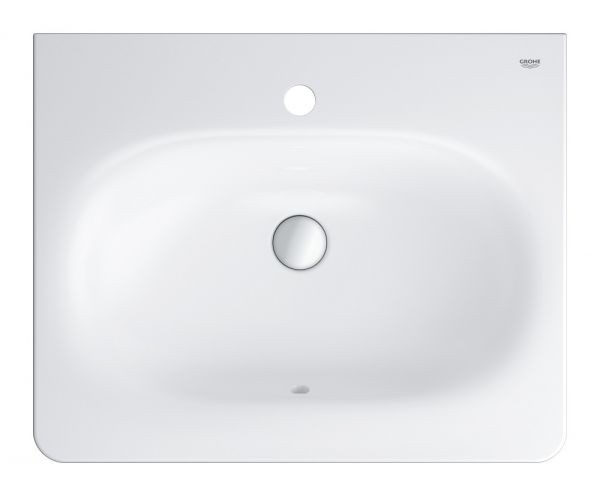 Grohe Essence Waschtisch 60x48,5cm, mit 1 Hahnloch, mit Überlauf, weiß PureGuard