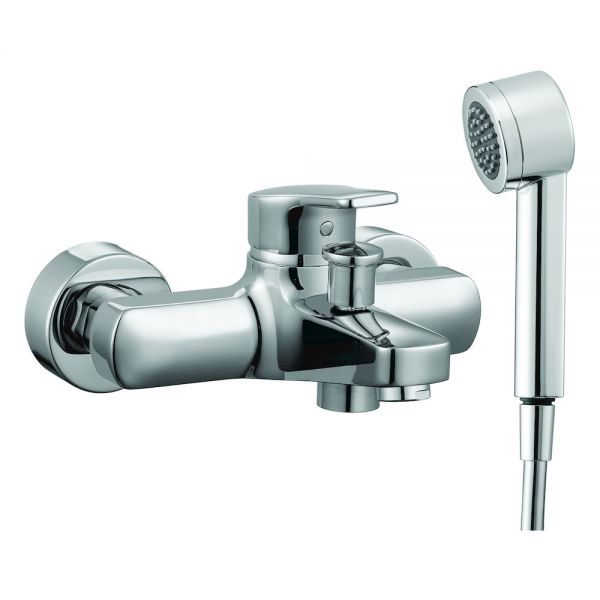 Laufen Citypro Einhand-Bademischer mit Zubehör, chrom H3219570041311