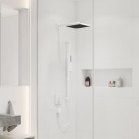 Vorschau: Hansgrohe Brausearm E 39cm, weiß matt