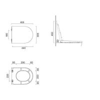 Vorschau: Catalano Sfera Basic WC-Sitz UP-Fix abnehmbar, mit Absenkautomatik, weiß
