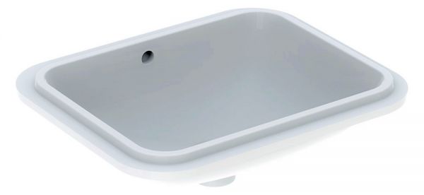 Geberit VariForm Unterbauwaschtisch mit Überlauf rechteckig, Breite 53cm, weiß 500761012