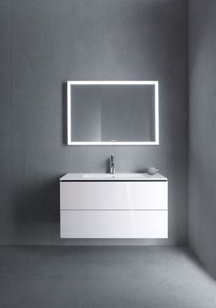 Duravit ME by Starck Waschtisch 103x49cm, mit Überlauf, ohne Wondergliss, weiß 2336100000