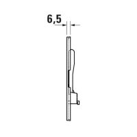 Vorschau: Duravit DuraSystem Betätigungsplatte mechanisch für WC Beta 100, weiß