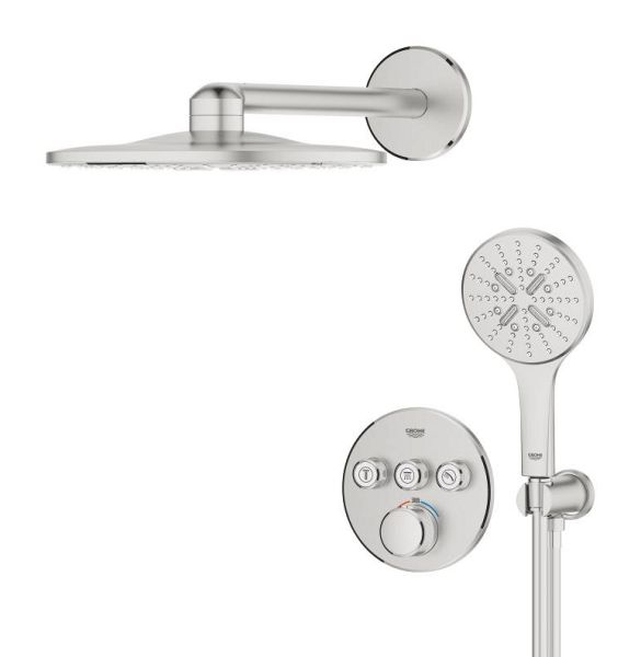 Grohe Grohtherm SmartControl Duschsystem Unterputz mit Rainshower SmartActive 310