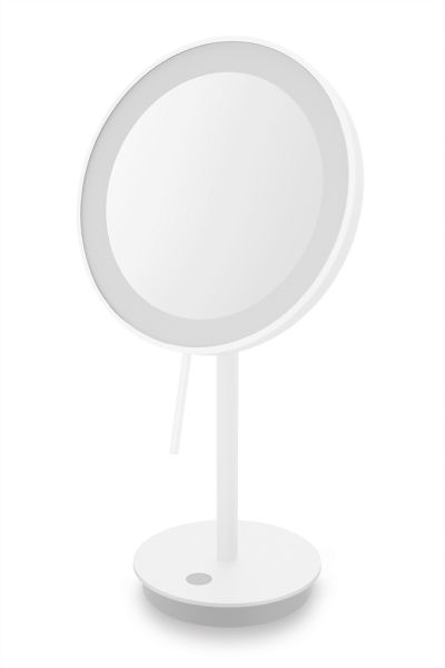 Zack ALONA 40139 LED-Kosmetikspiegel Ø13,3cm, weiß